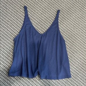 Free People Deep Blue Tank Top